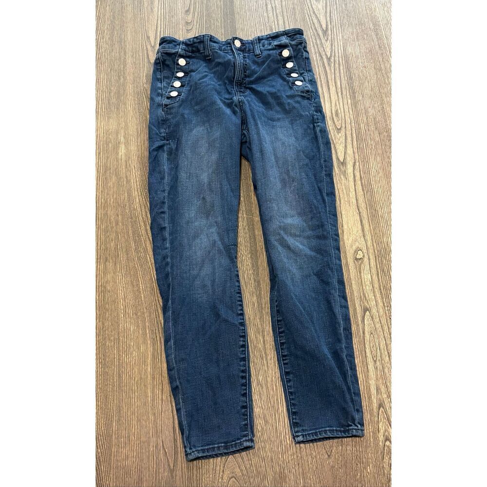 GAP Denim Womens Universal Legging Jeans High Rise Medium Wash Blue Size 10/30